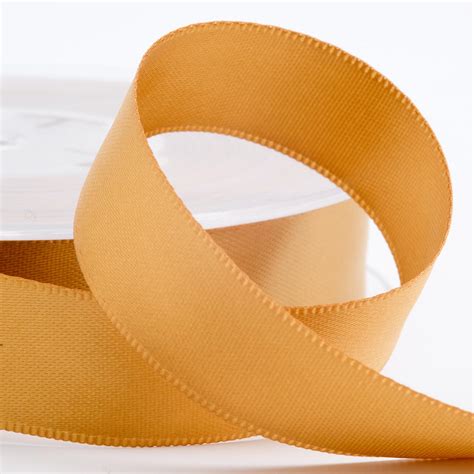 10mm Gold Satin Ribbon 25M by Favour Lane