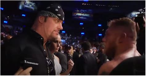 The Undertaker vs Brock Lesnar: The true story behind UFC 121 confrontation