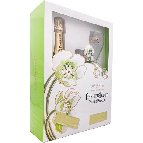 Perrier-Jouet Belle Epoque Gift Set with 2 Glasses | GotoLiquorStore