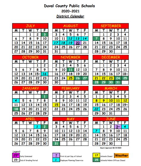 2022 2023 Duval Schools Calendar - academic calendar 2022