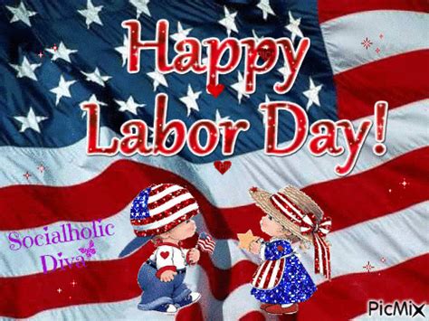 American Flag Happy Labor Day Gif Pictures, Photos, and Images for Facebook, Tumblr, Pinterest ...