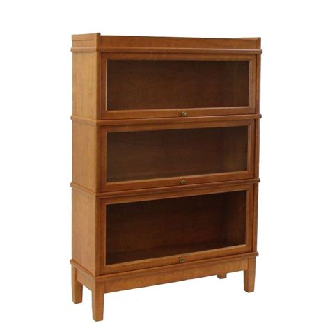 Hale Manufacturing Standard Depth Stack Bookcase | Barrister bookcase, Bookcase with glass doors ...