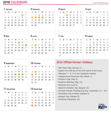 Korean Holidays 2023 Calendar: Celebrating Festivals And Events ...