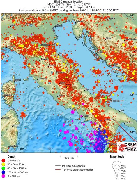 Series of strong earthquakes hit Italy amid extreme snowfall - The Watchers