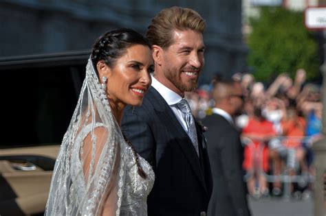 Sergio Ramos marries Pilar Rubio in Seville - and her wedding dress was stunning - Mirror Online