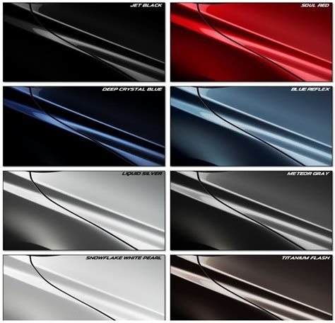 Discovered the available colors for the 2014 Mazda 3 today... : mazda3