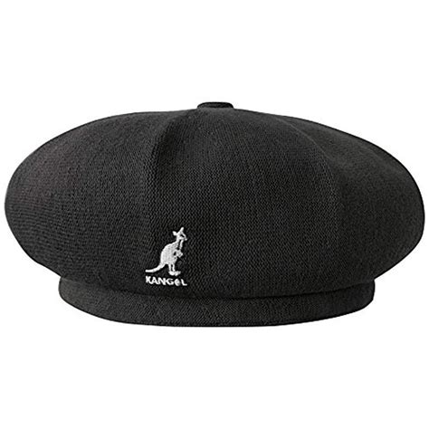 Lyst - Kangol Bamboo Jax Beret Hat in Black for Men