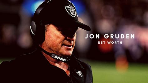 Jon Gruden 2021 - Net Worth, Salary, Records, Personal Life and More