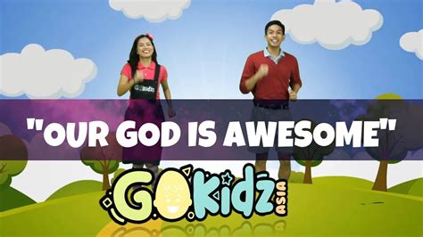 "OUR GOD IS AWESOME" | Kid Song | Sunday school Song | Bible Song - YouTube