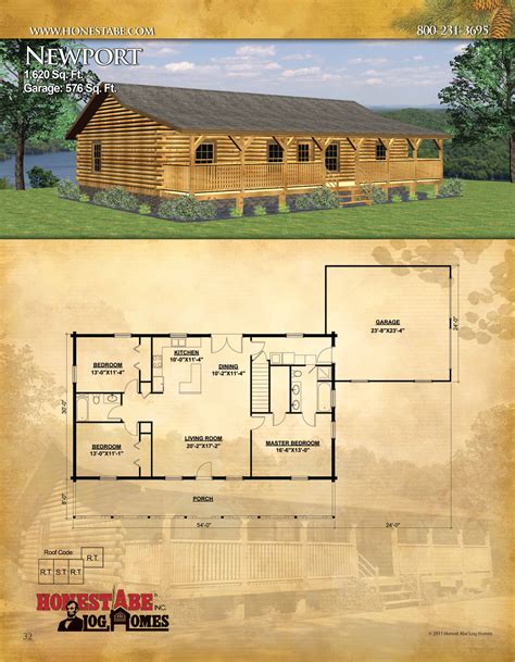 Browse Floor Plans for Our Custom Log Cabin Homes