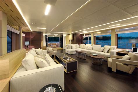 Benetti Classic Supreme 132 Yacht - Interior - Salon - Photo credit ...