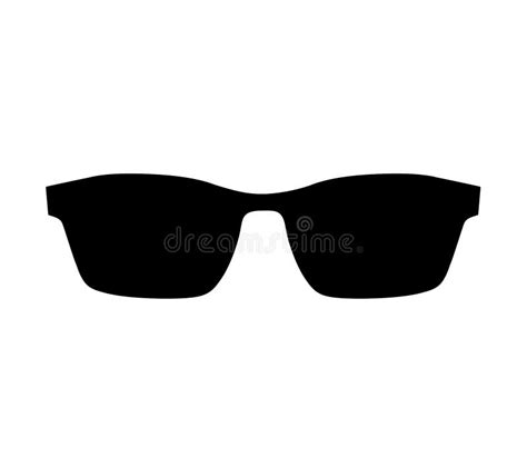 Black Sunglasses Vector Icon. Illustration Flat Style. Stock Vector ...