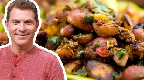 Bobby Flay Makes Italian Home Fries | Food Network | Food network recipes, Home fries, Food