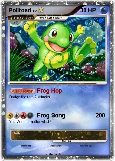 Pokémon Politoed 43 43 - Frog Hop - My Pokemon Card