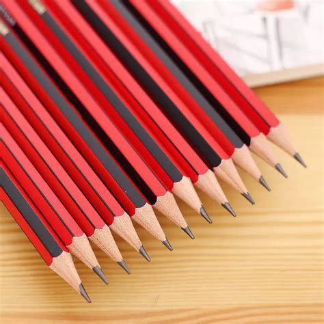 Coloffice 12pcs High quality Sketch Drawing Pencil Set Non toxic Pencils For School Student Top ...