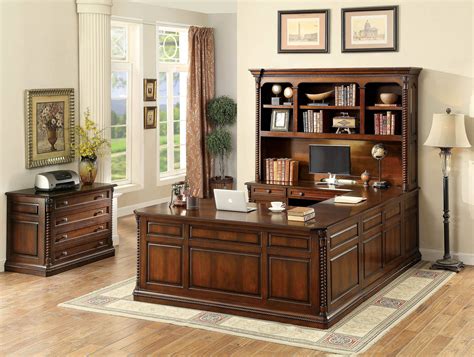 Furniture of America Lavinia L Shaped Desk | Muebles de oficina en casa ...