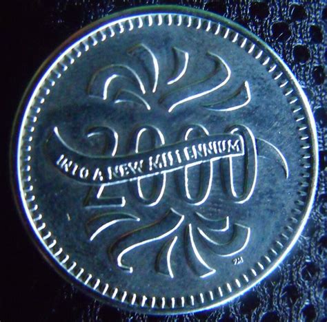 Millennium 2000 coin - Into a new Millennium | Flickr - Photo Sharing!