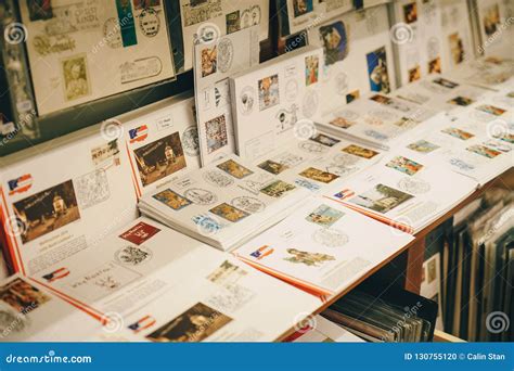 Steyr, Austria - December 2017: Stamps and Letters Inside the Ch Editorial Image - Image of ...