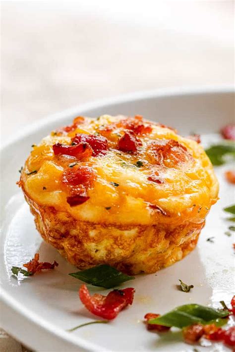 "American Breakfast" Egg Muffin Cups Recipe | Diethood