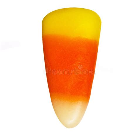 Halloween Candy Corn Isolated Stock Image - Image of snack, autumn ...