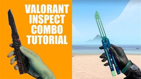 Valorant Inspect Animation Balisong Tutorial (Advanced Combo #1) - YouTube