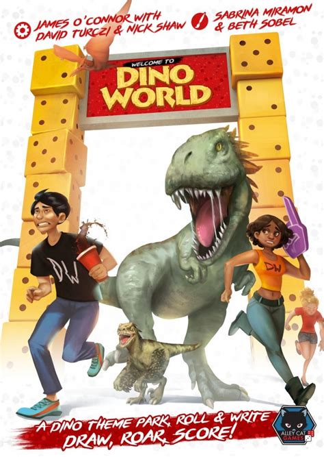 Welcome to Dino World ~ Juego de mesa • Ludonauta.es