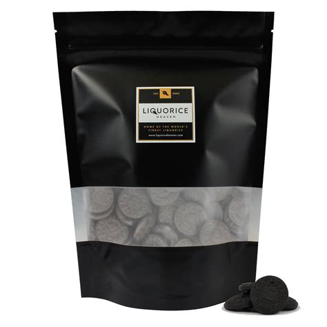 Taveners Liquorice Pontefract Cakes – Traditional English Sweets