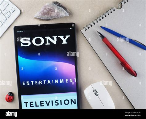 GarhIn this photo illustration, Sony Entertainment Television logo seen displayed on a tablet ...