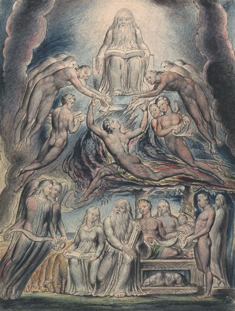 Circle of John Linnell (1792-1882) after William Blake – Illustrations of the Book of Job [Satan ...