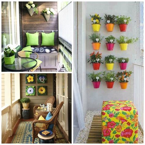 decorar balcones y terrazas pequeñas - Tendencias al Aire | Casas, Apartamento