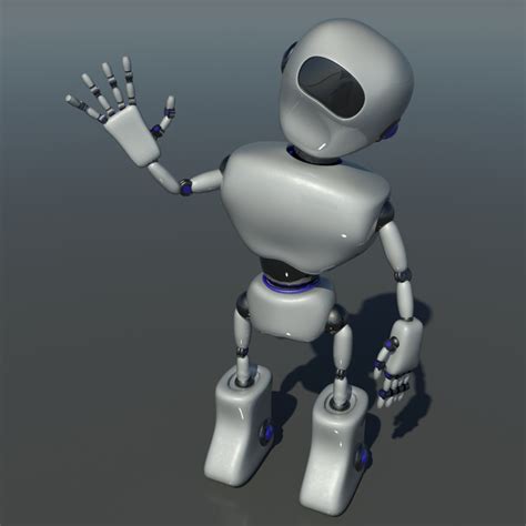3d robot animation
