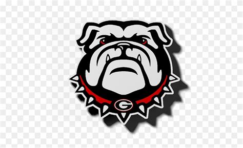 Georgia Bulldog Logo Magnet Zverse - Georgia Bulldogs Svg File - Free Transparent PNG Clipart ...