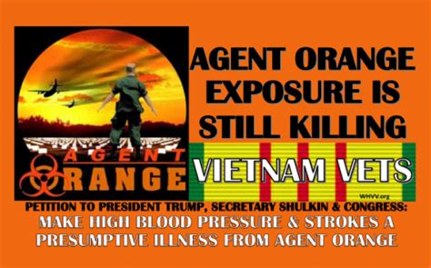 Petition AGENT ORANGE: STILL KILLING VETERANS