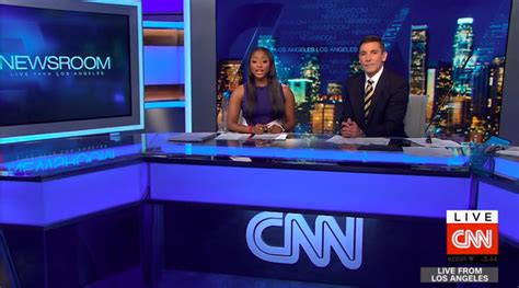 Los Angeles bureau studio update for CNN debuts - NewscastStudio