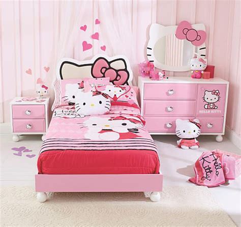 25 Hello Kitty Bedroom Theme Designs | HomeMydesign