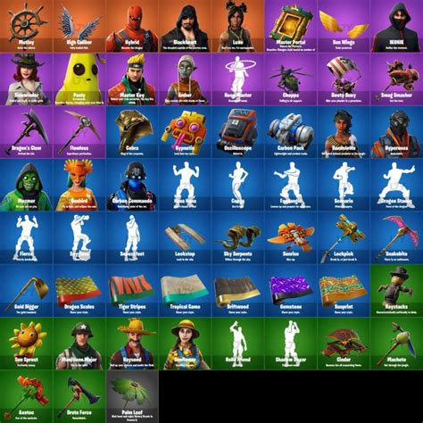 Fortnite Season 8 Leaked Skins and Cosmetics - Pirate Skins & More - UA24