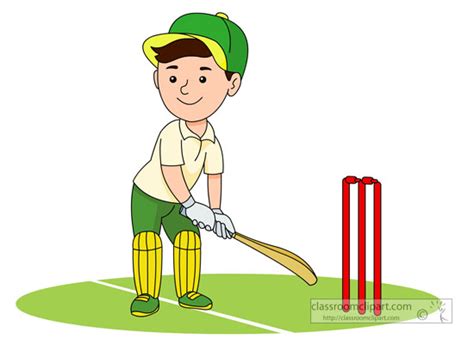 Sports Cricket Clipart