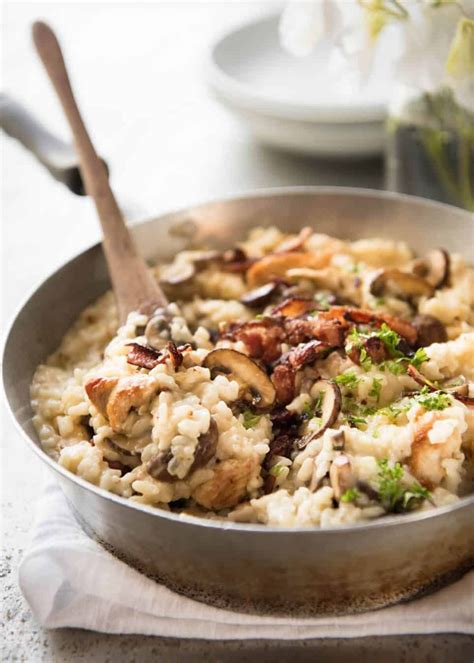 Chicken and Mushroom Risotto | RecipeTin Eats