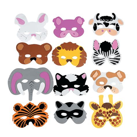 Animal Masks - Oriental Trading