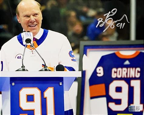 Butch Goring Autographed New York Islanders Number Retirement Speech 8 ...