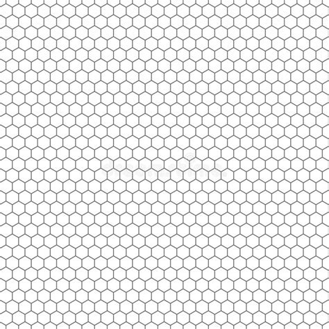 Seamless hexagon pattern. stock vector. Illustration of modern - 34976193