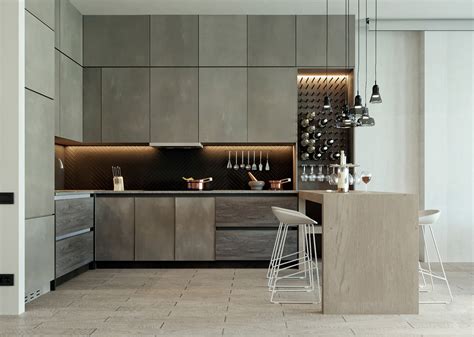 Modern Small L Shaped Kitchen Design