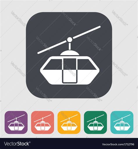 Funicular railway Royalty Free Vector Image - VectorStock