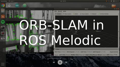 ORB-SLAM Implementation | ROS Melodic | Ubuntu 18.04