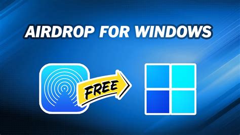 Free Airdrop for Windows 11,10 PC｜Transfer Data Between iPhone and PC - YouTube