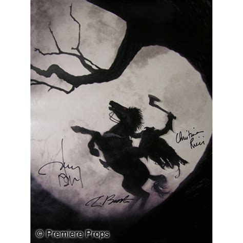 Sleepy Hollow Signed Poster