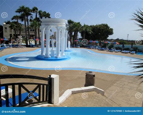 Water Park in Ayia Napa, Cyprus Editorial Image - Image of park ...