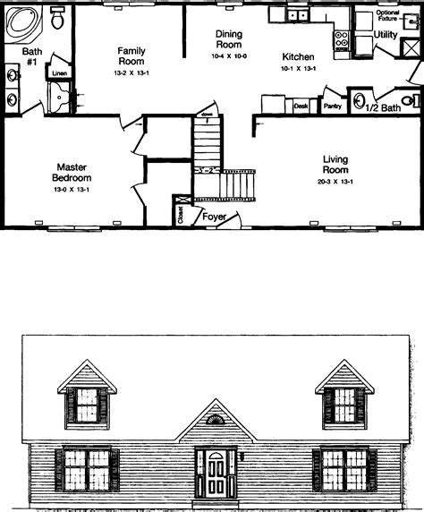 Cape Cod Floor Plans - JHMRad | #101775