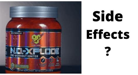 What Are Some No Xplode Side-Effects? - What To Expect - Nutrition Lunatic