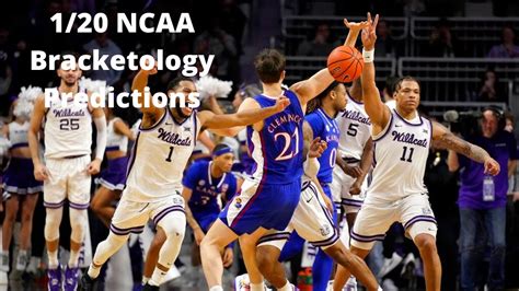 1/20 NCAA Bracketology Predictions - YouTube